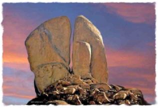 Rock at Horeb Split