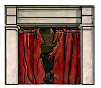 The veil of the temple