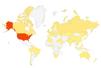 RCR Now in 70 Countries